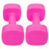 2 шт. 4 фунта Гантели Фитнес Тяжелая атлетика Бодибилдинг Йога Спорт Оборудование для похудения Розово-красный