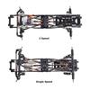1/10 Axial SCX10 Metal Frame Crawler Strong Chassis Aluminum Alloy 2 Speed/Single Speed Frame RC Upgrade Part