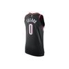 Nike NBA Colorblock Jersey, Trail Blazers Damian Lillard No. 0 Men Tops Black DB3328-010
