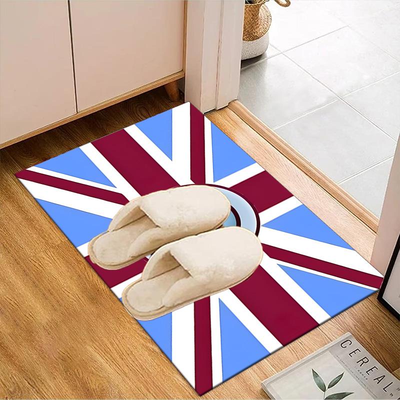 Ham-worthy United Football Club Rug for Living Room, Game Rooms, Office, Bedroom, Office Floor Mat Playful Design, fan gifts Christmas decor