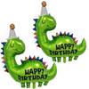 New Happy Birthday Dinosaur Balloons Party Decor Dino Boys Children Safari Jungle Party Supplies 