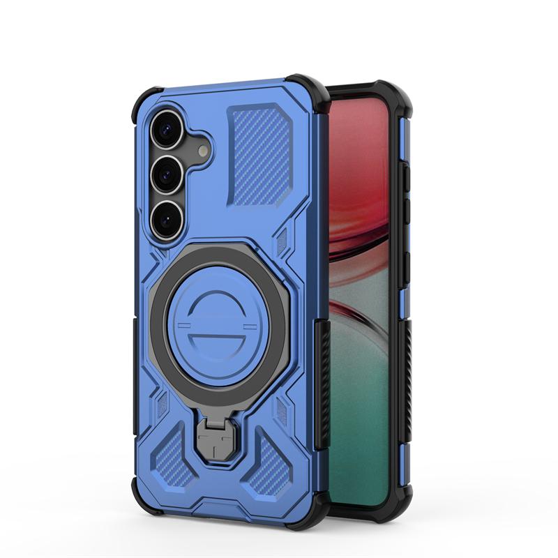 Magnetic Wireless Charge Cover For Samsung Galaxy S25 Ultra S25 Plus Phone Holder Case Samsung S25 Cover For Samsung S25 Case