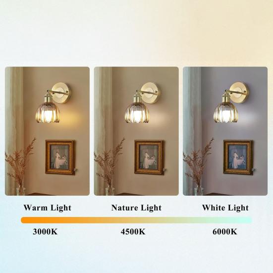 Беспроводной настенный светильник с пультом дистанционного управления, 3 цветовых температуры, 12 RGB-ламп, аккумуляторная батарея, светодиодная лампа в стиле ретро