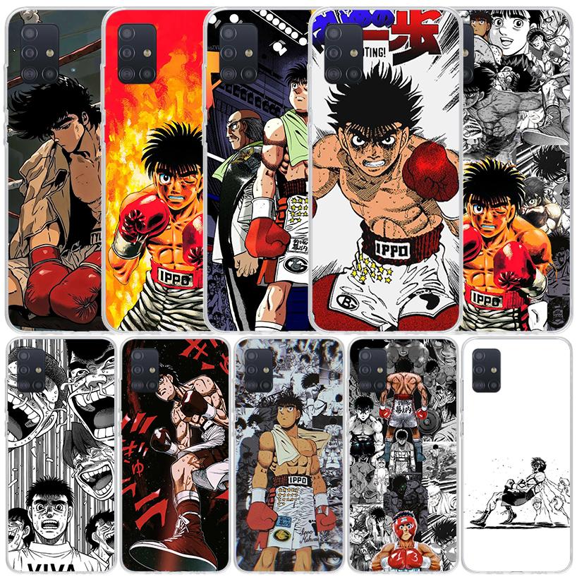 Hajime No Ippo Comics Soft Cover for Samsung Galaxy A12 A22 A32 A52 A72 A02S Phone Case Note 20 Ultra 10 S10 Plus A51 A71 A50S A