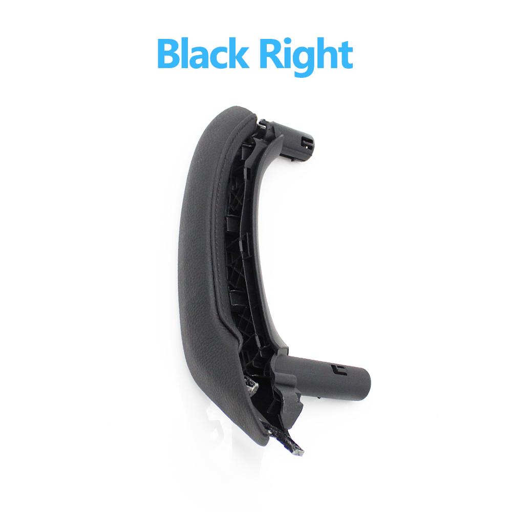 Кожаный чехол для внутренней пассажирской двери с левым рулем и правым рулем, кожаный чехол с внутренней ручкой в ​​сборе для BMW X3 X4 F25 F26