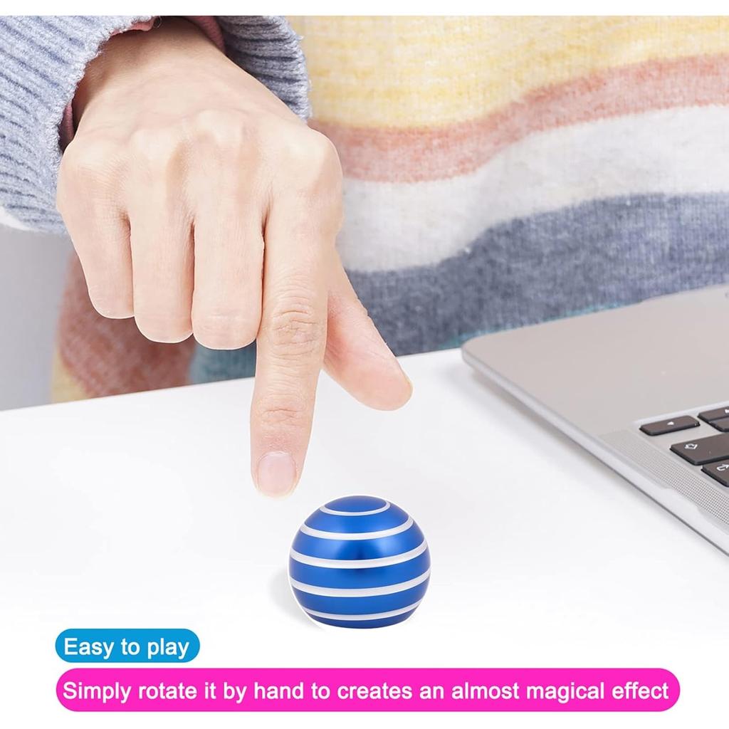 Игрушки для игрушек на рабочем столе для кинетической игрушки, крутые гаджеты, крутые штучки, вращение 180 секунд, игрушка для снятия стресса для оптической иллюзии, подарок для офиса, школы, дома