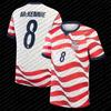 Летняя Новая Футболка Weston Mckennie США Мужская Женская Оверсайз Дышащая Быстросохнущая Спортивная Футболка Уличная Мода Повседневный Топ