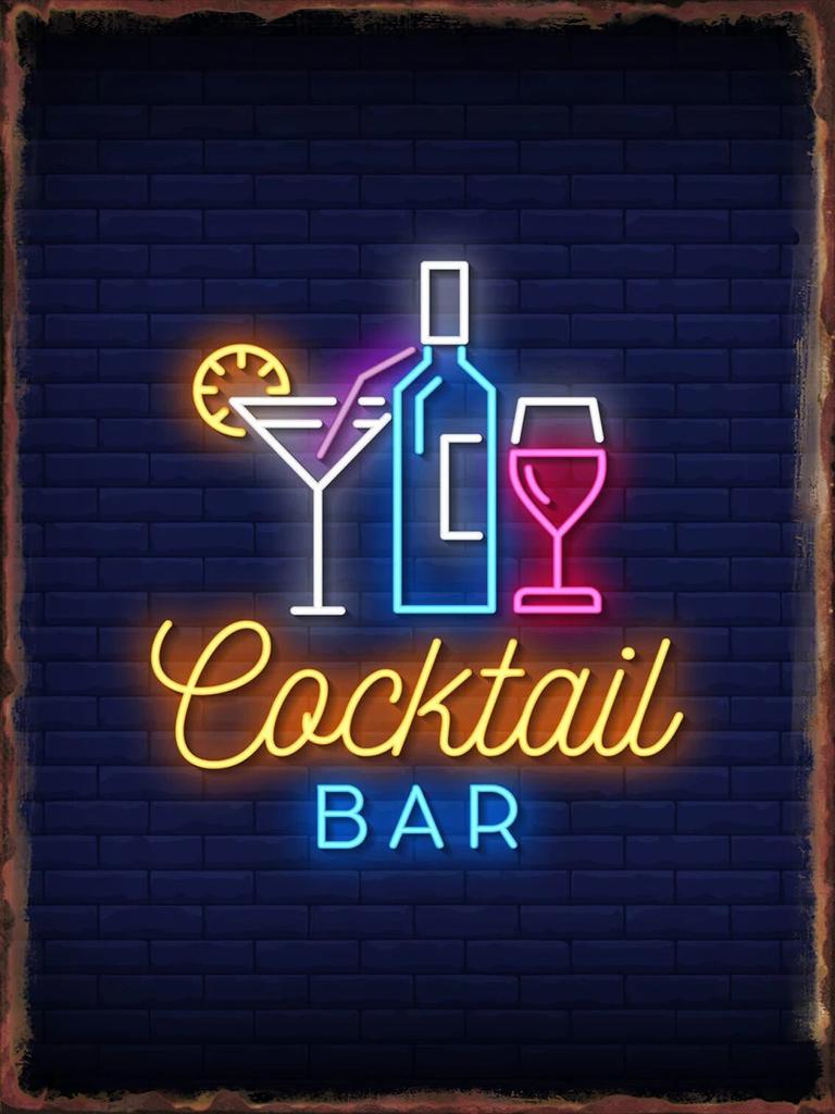Neon Beer Bar Poster Metal Signs for Pub Home Bedroom Decor Tin Sign Decorative Plaques Painting Wall Aesthetical Decoration