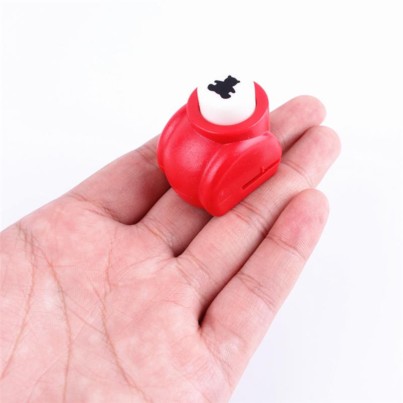 1 шт. цвет корпуса случайный мини-дыроколы для скрапбукинга, резак ручной работы, открытка, ремесло, печать, сделай сам, цветок, бумага, ремесло, дырокол, форма дырокола