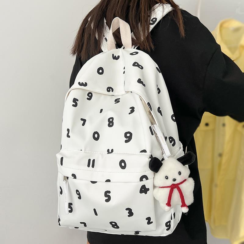 Женский модный номер с новым принтом, женская нейлоновая сумка для ноутбука, сумка для книг, женский рюкзак для отдыха, студенческий рюкзак для девочек, милые дорожные школьные сумки, модные