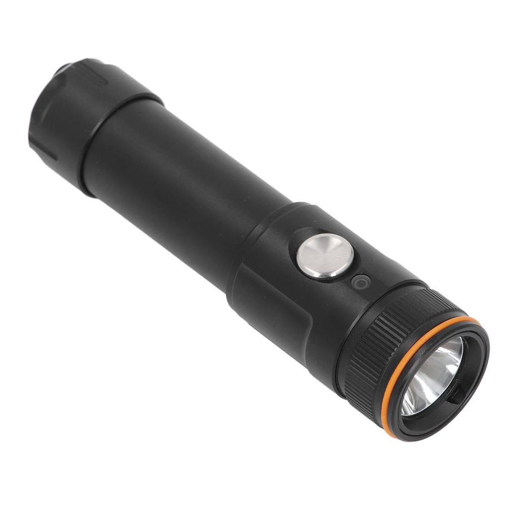 Фонарик для дайвинга 5000LM 110m IP68 Водонепроницаемый 6 режимов Супер яркий перезаряжаемый подводный фонарь