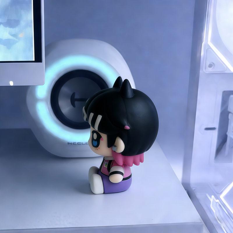 New Cute 7cm Game Valorant Clove Pvc Figure Model Decoration Anime Cartoon Ornament Cosplay Xmas Gift Fans