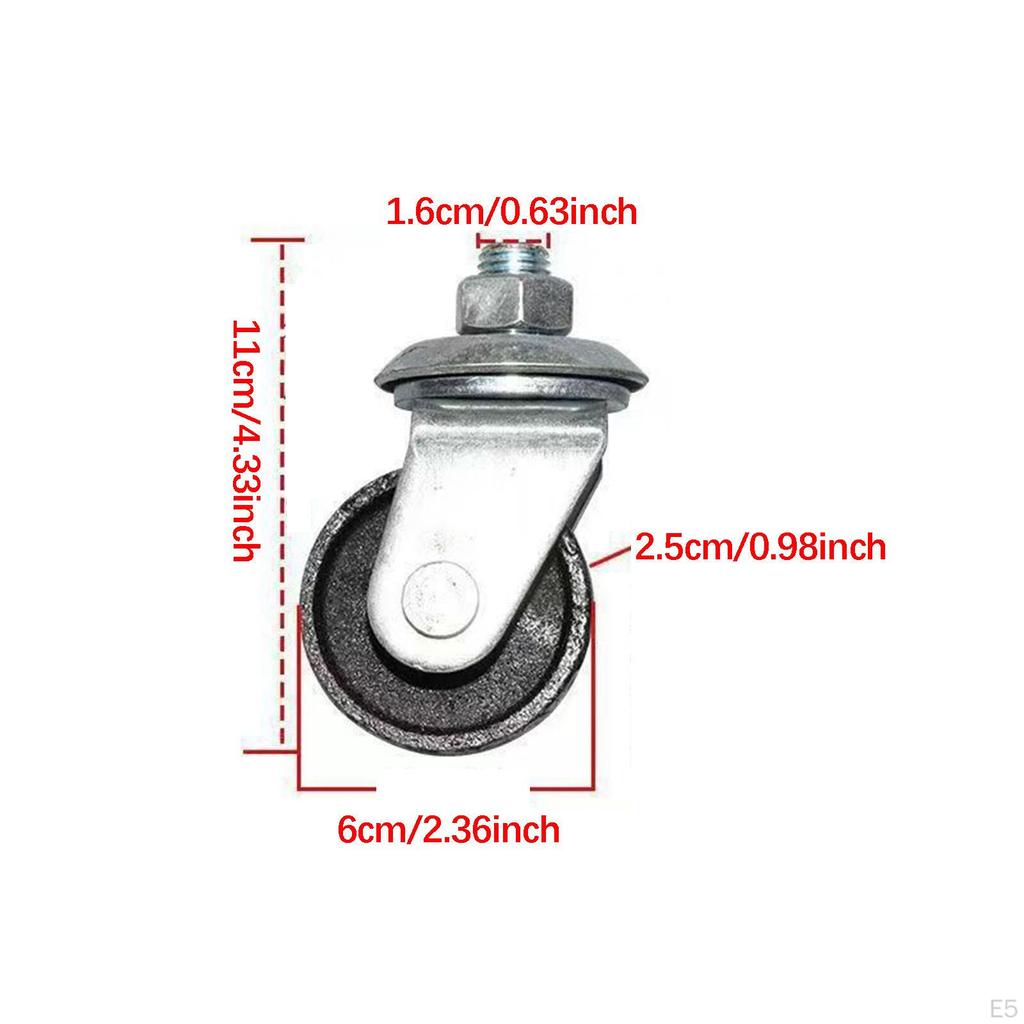 Колесо для подкатного домкрата Высокое Универсальное Прямая замена Легкая установка Аксессуары