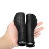 Bicycle Handlebar Grips TPR Rubber Comfy City Mountain Bike Scooter MTB Soft Cycling Handle Bar Cover End Non-slip Aluminum Lock
