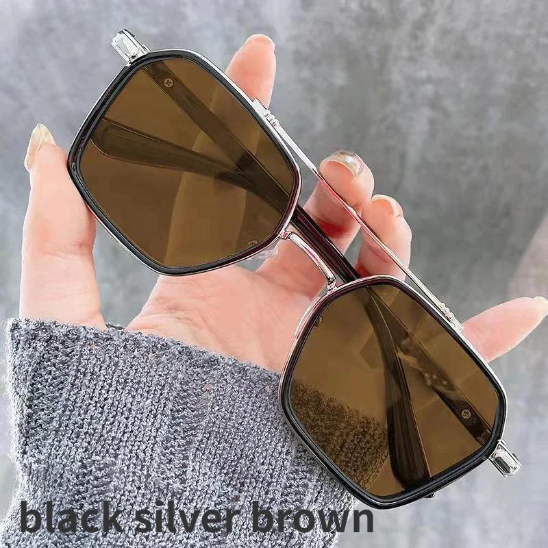 Модные двухлучевые фотохромные очки для близорукости, винтажные очки с блокировкой синего света, женские и мужские солнцезащитные очки для близорукости