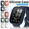 Soft Silicone Case Cover for Amazfit Bip 6 Smartwatch, Sweatproof Protective Shell with Anti-Scratch Guard