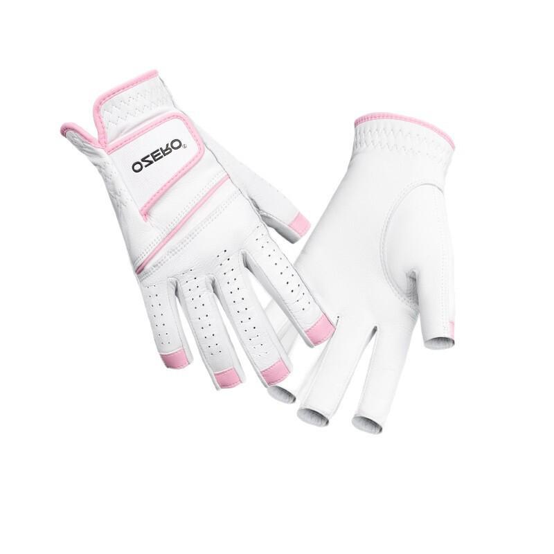 Womens Golf Gloves Lightweight Breathable Leather Practice Sun Protection Durable Pair