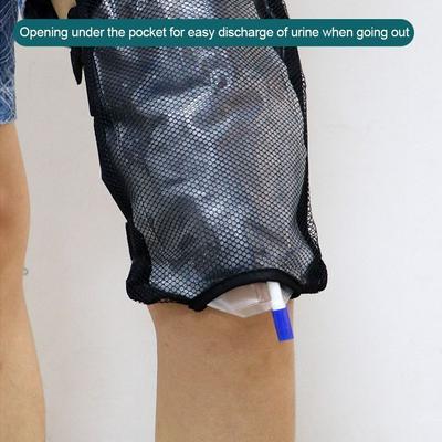 Моющееся устройство стабилизации катетера Рукав катетера Мешок для дренажа мочи Держатель мешка для катетера