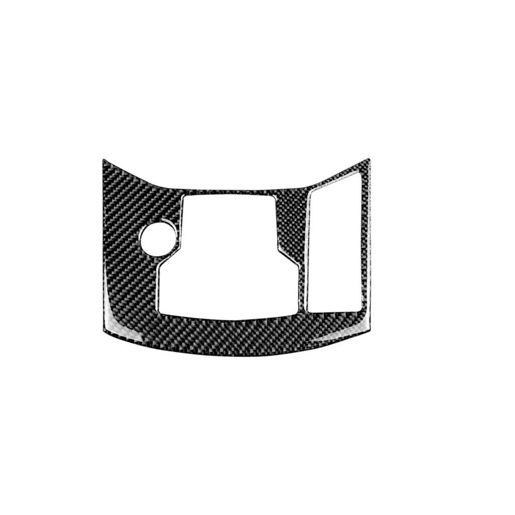 Интерьер из углеродного волокна для Mazda CX-5 CX5 2017 2018, электронная ручка ручного тормоза, кнопка, крышка панели, наклейка, аксессуары, Voiture