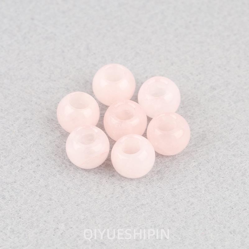 Natural Agate Large Hole Beads - Jewelry Accessories for DIY and Handmade Creations