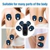 Electric EMS Acupuncture Body Massage Physiotherapy Tens Muscle Stimulator Therapy Slimming Machine Electro Stimulator 10Pads