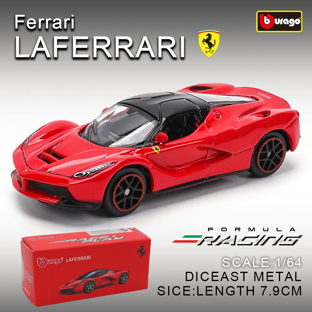 Ббураго 1:64 настоящих Феррари SP1 812 COMPETIZIONE ENZO F40 F12TDF SF90 серия моделей автомобилей детские рождественские подарки мальчику игрушки
