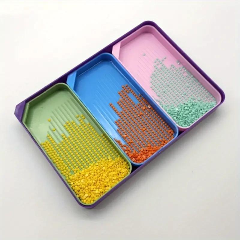 3 сетки 3 в 1 набор ковриков для алмазной живописи большая емкость сверлильная пластина ручка для алмазной живописи нейл-арт пластины для бисероплетения вышивка крестом