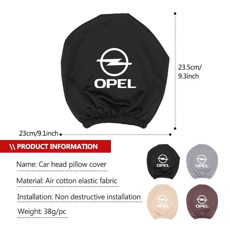 Для автомобиля Opel Чехол на подголовник сиденья Подушка для шеи Защитная подушка Сиденья Corsa Astra H G J Insignia Vectra Zafira Meriva