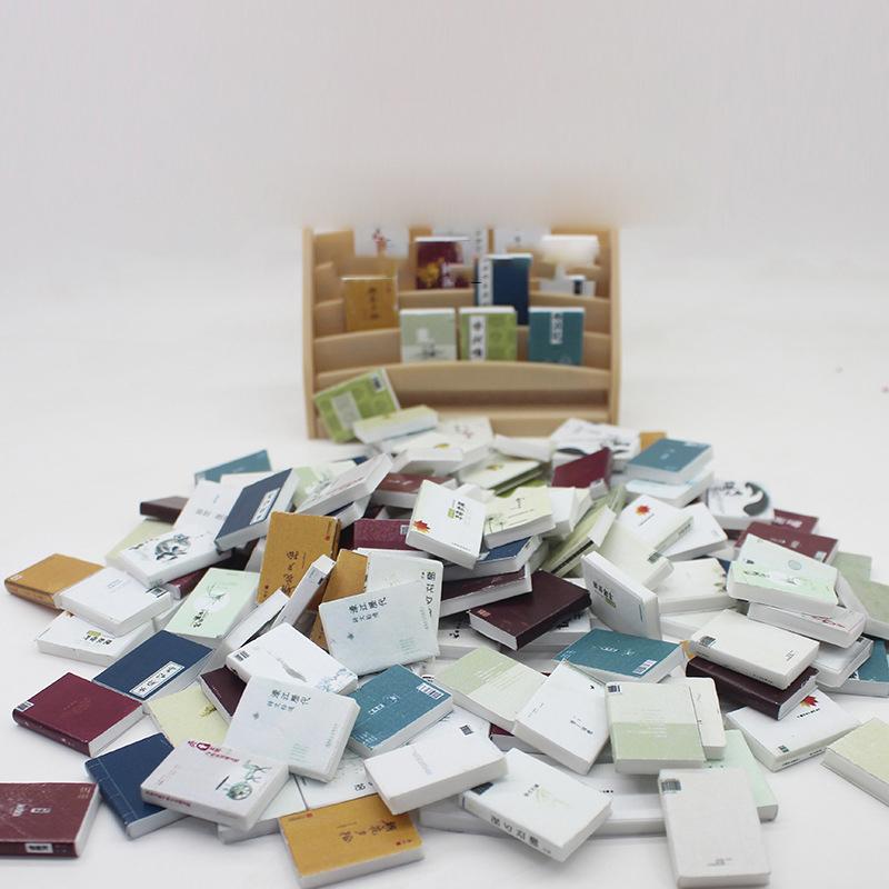 20 шт. 1:12 Миниатюрная книга для кукольного домика, комиксы, маленькие книги, мини-модель, детские игрушки для ролевых игр, аксессуары для кукольного дома