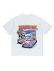 Hot Sale Identical Yes 2026 Summer Spring Eyesee Racing Automobile Print Shortsleeved Tshirt