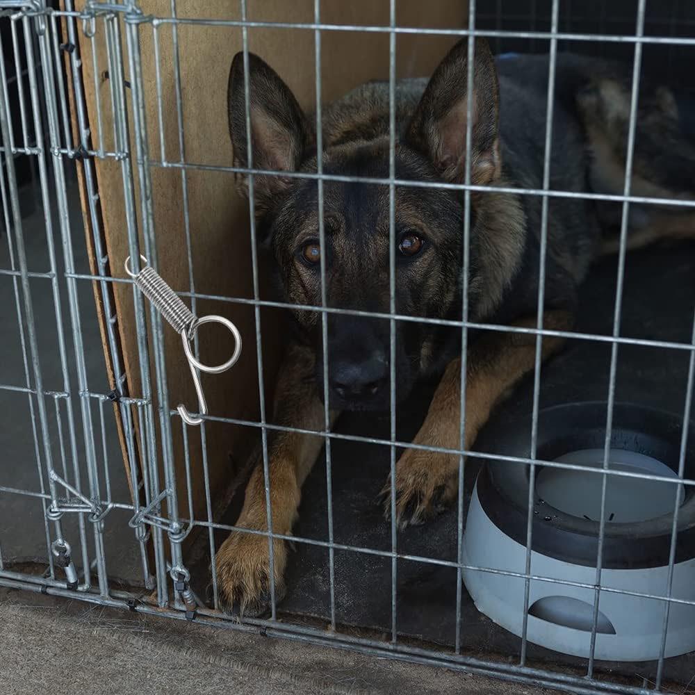 10PCS Spring Door Latches for Rabbit Quail Chicken Cage