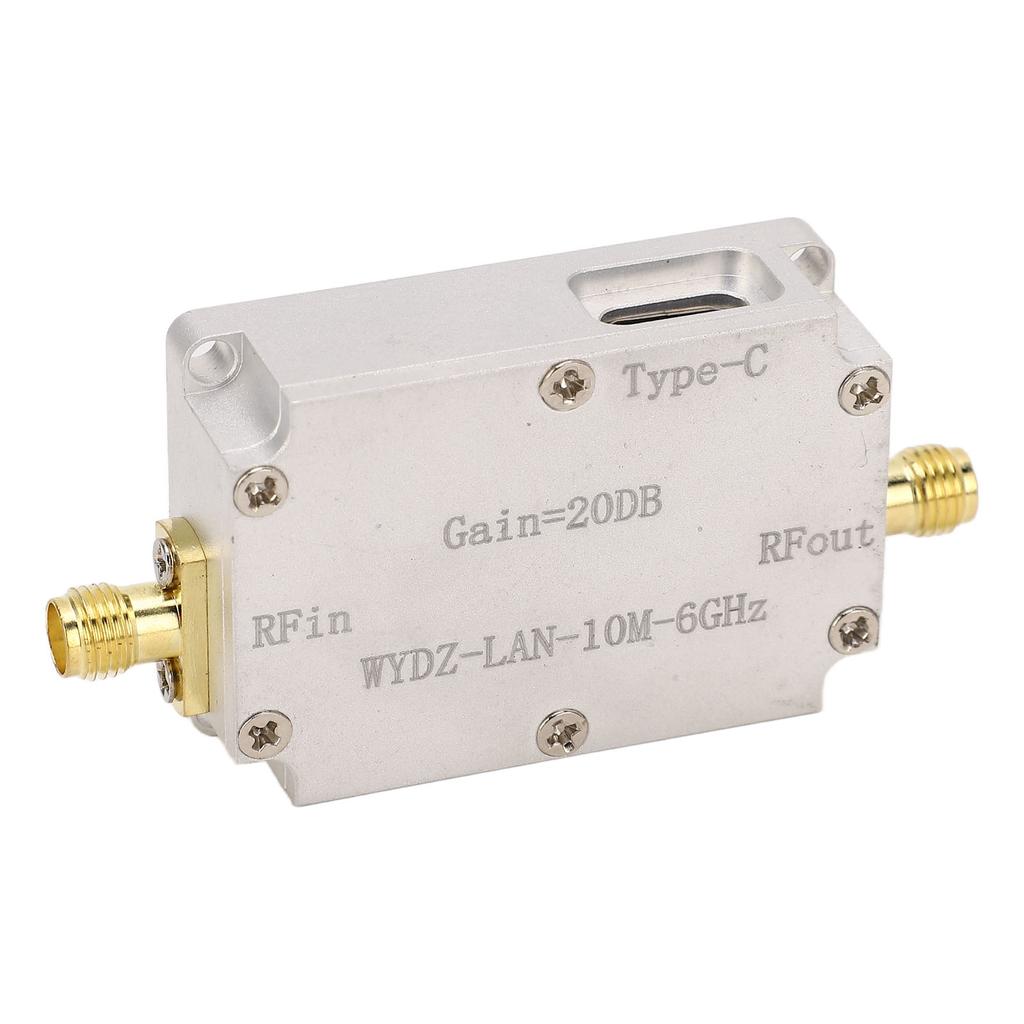 Усилитель с высокой равномерностью АЧХ 10M?6 ГГц 20 дБ усиление LNA RF сигнал управляет приемником усилителя с низким уровнем шума для FM