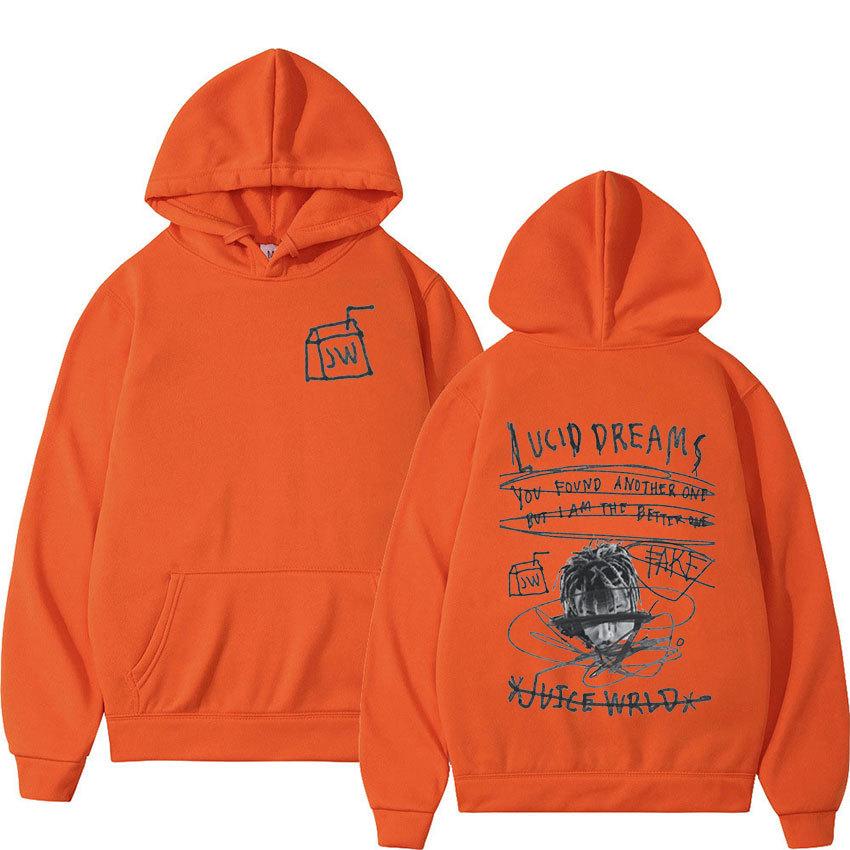 Рэпер JUICE WRLD модная толстовка с капюшоном для женщин унисекс повседневный ретро-пуловер