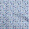 Cotton Flex Medium Blue Fabric Autumn Diy Clothing Quilting Fabric Print Fabric By Yard 40 Inch