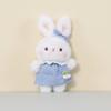 Cartoon Bunny Keychain Plush Doll With Pp Cotton Filling For Bag Accessories