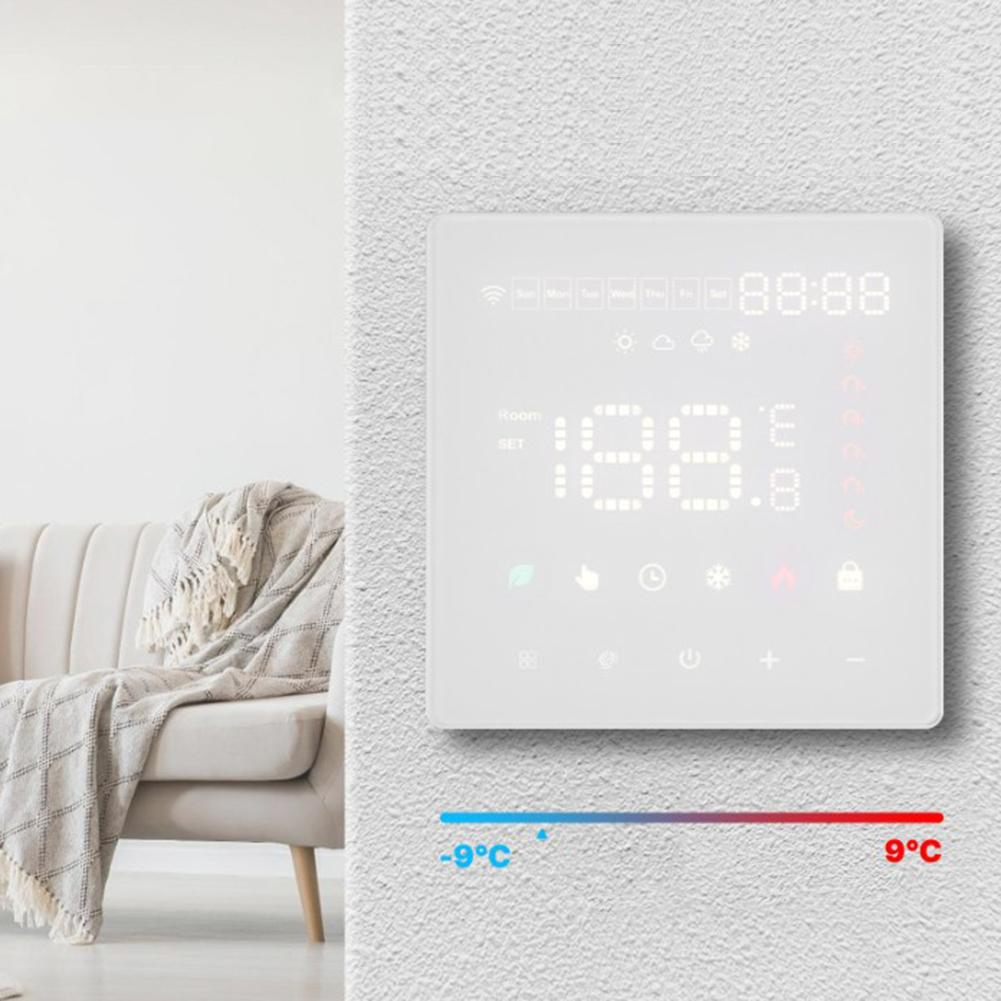 1 шт. Электрический термостат для теплого пола Smart-Control 3600 Вт, 16 А, 220 В Термостат для теплого пола - Умный программируемый термостат WiFi