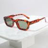 Новые квадратные винтажные солнцезащитные очки мужские модные панк брендовые дизайнерские солнцезащитные очки женские очки для вождения мужские защитные очки UV400