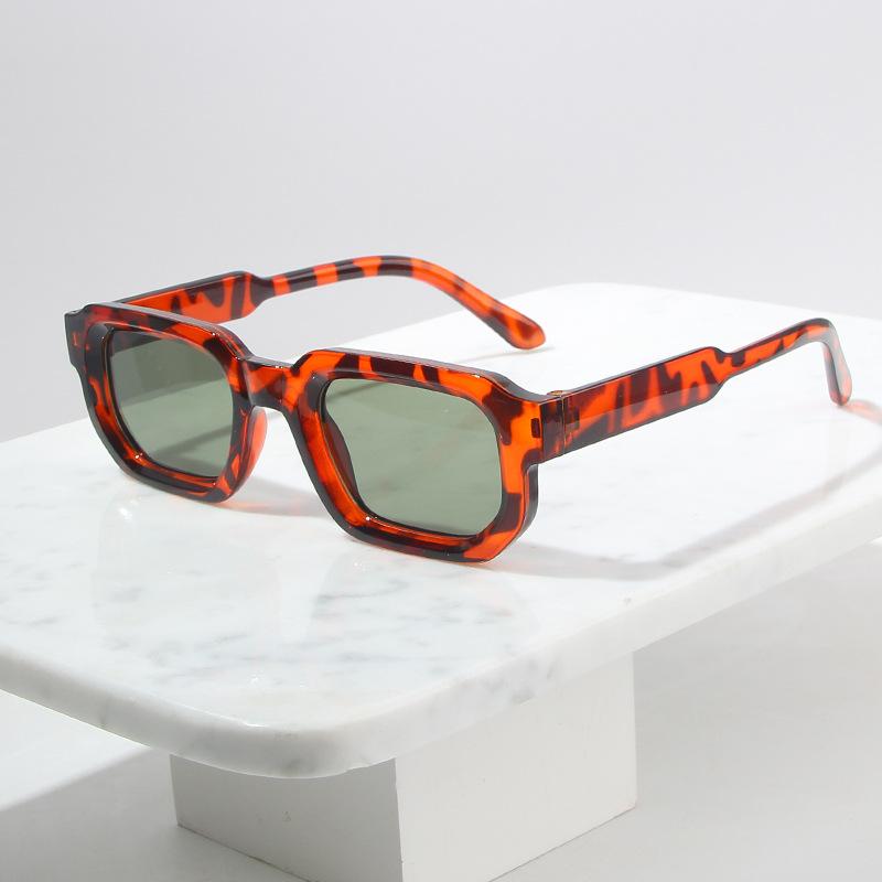 Новые квадратные винтажные солнцезащитные очки мужские модные панк брендовые дизайнерские солнцезащитные очки женские очки для вождения мужские защитные очки UV400