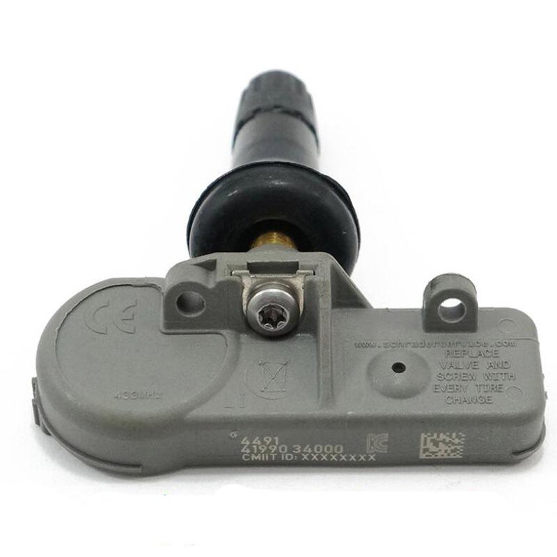 4 PCS Car Tire Pressure Monitor Sensor TPMS 433MHZ 41990-34000 for Ssangyong Actyon Korando Kyron Actyon Rodius