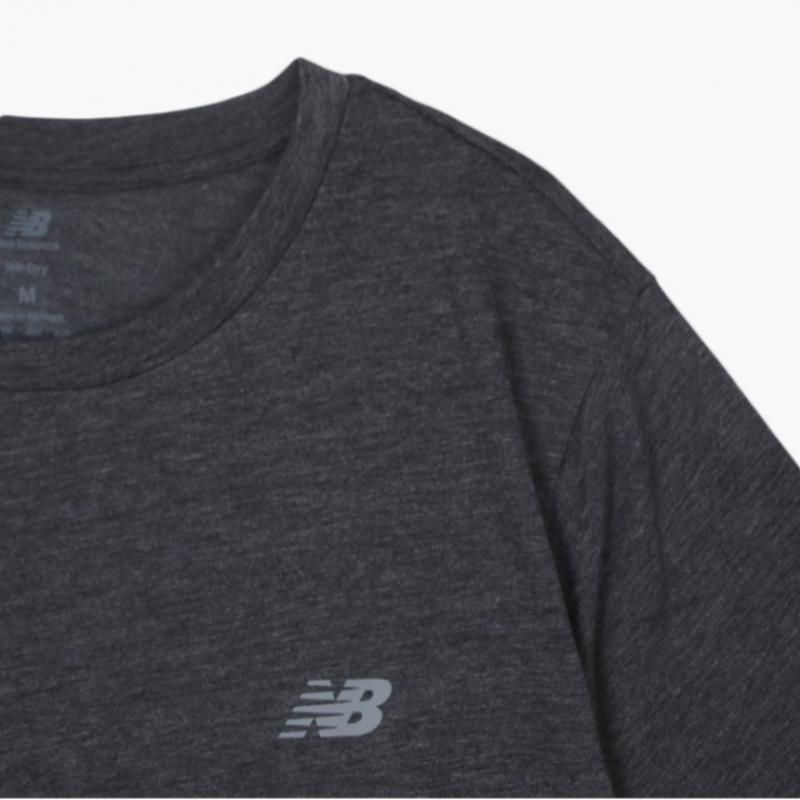 New Balance Short Sleeve Tee Rqk Nbnefcog01 19 Men Heathertech Short Sleeve Tee M