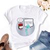 I Love Nutella Letter Print Tshirts Women Clothes 2026 Funny T Shirt Femme Short Sleeve White T-Shirt Summer Tops Tee Shirt