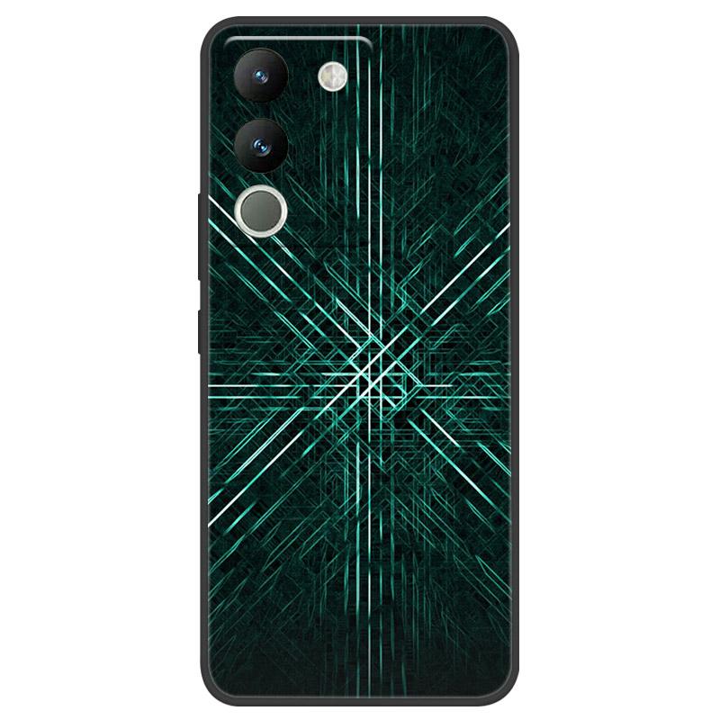 Чехол для VIVO V29E V2317 Защитный чехол для камеры Для телефона VIVO Y200 5G Мягкий силиконовый TPU Задняя крышка V2307 Ударопрочный Fundas