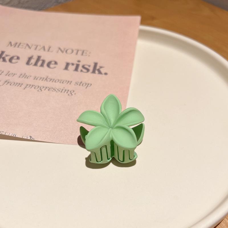 Plumeria Candy Color Fairy Hair Clip - Elegant Shark Clip Accessory