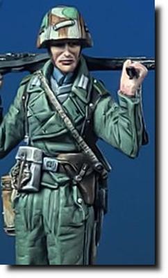 Darius Miniatures WW2 Немецкий панцергренадер Учебный полк Пулеметчик MG42 Нормандия 1944 Смоляной набор DMF35107 1/35 (человек)