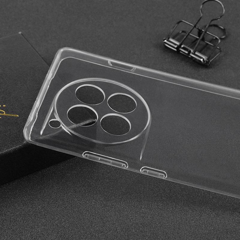 For OnePlus Ace 3 5G/12R 5G Case TPU Clear Phone Cover with Precise Lens Cutout