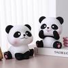 Money Container Versatile Coin Holder Lovely Panda Shaped Money Holder Piggy Banks Coins Savings Jar for Animal Lovers