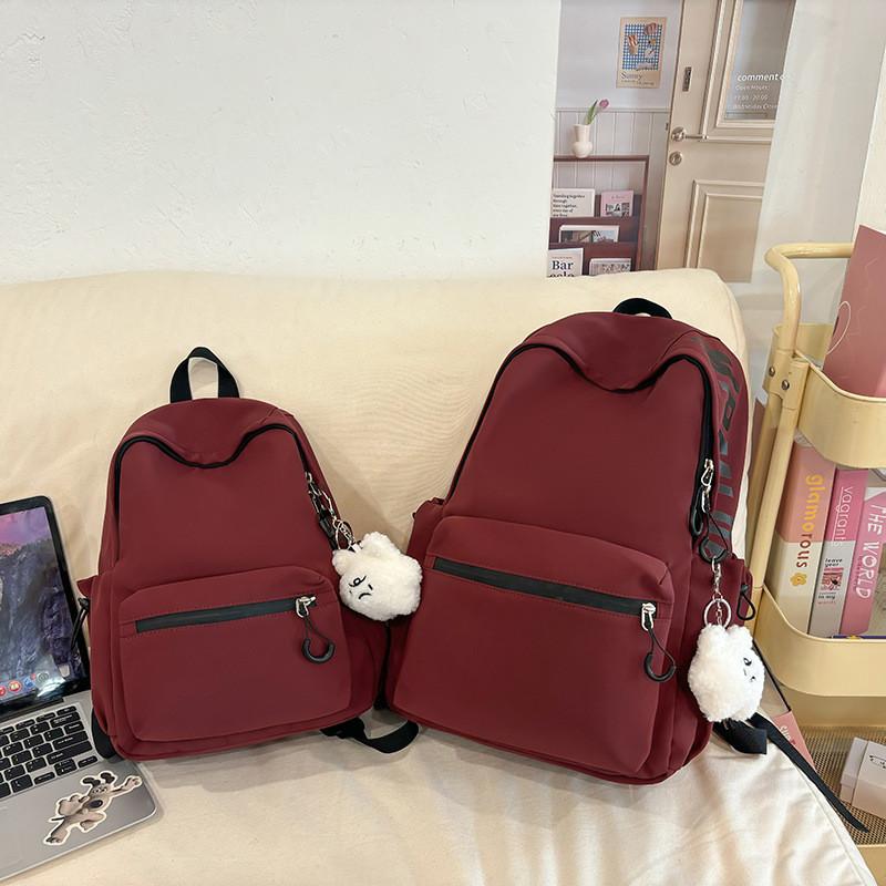 Нейлоновый модный рюкзак для девочек с буквенным принтом и дышащей конструкцией для школы и путешествий