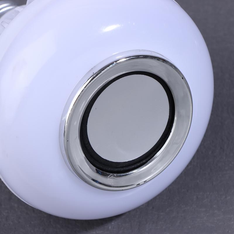 Портативная Bluetooth-колонка-лампочка RGB, разноцветные светодиодные огни, музыкальный звуковой ящик с пультом дистанционного управления для домашней вечеринки, сценического выступления