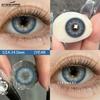 Eyeshare Цветные контактные линзы Зеленые комфортные цветные контактные линзы Синие модные цветные контактные линзы Серые натуральные мягкие линзы для глаз 1 пара