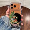 Крутая Кошка Прозрачный Чехол Для Телефона Для iPhone 17 Air 16 e 15 14 13 12 11 Pro Max Plus Mini SE 2020 2022 Funda Coque